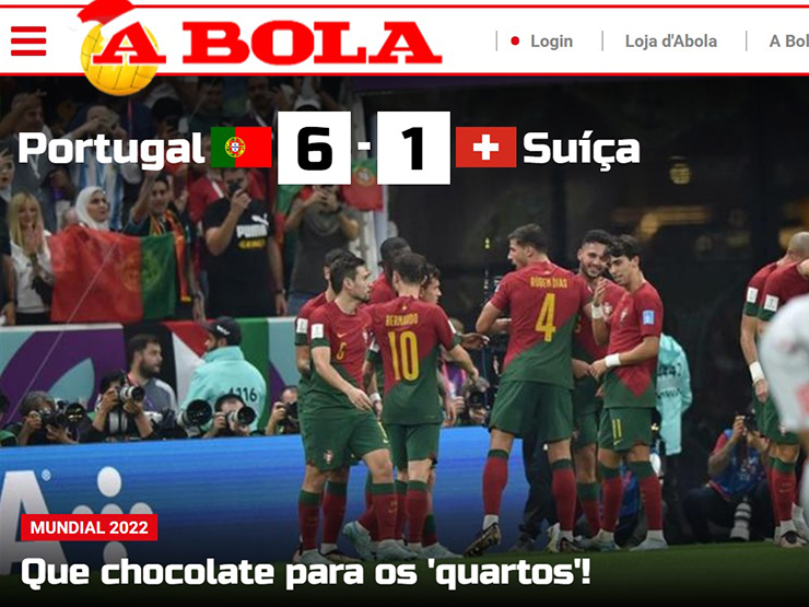 Bồ Đào Nha đại thắng: Báo chí khen HLV Santos cao tay vì xếp Ronaldo dự bị