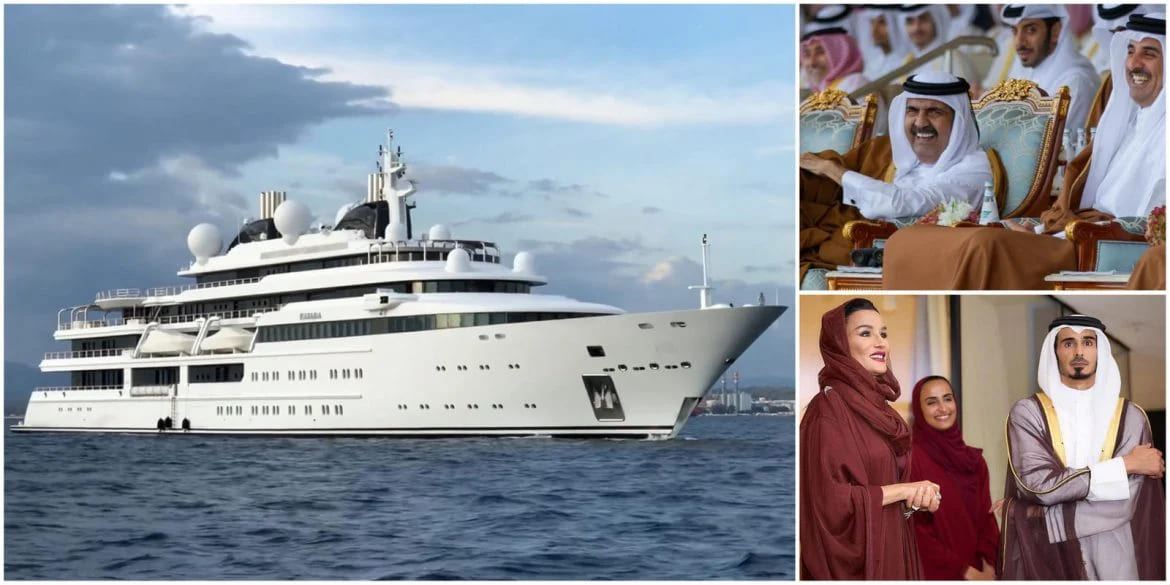 Dài hơn sân bóng World Cup, siêu du thuyền của hoàng tộc Qatar khủng cỡ nào? - 1