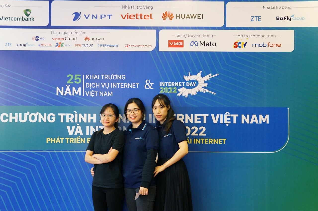 Bizfly Cloud đồng hành tài trợ Internet Day 2022 trong Lễ kỷ niệm 25 năm Khai trương dịch vụ Internet Việt Nam - 2