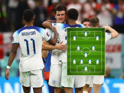 Bóng đá - Lộ đội hình Anh đấu Pháp tứ kết World Cup: Maguire đá chính, Rashford dự bị