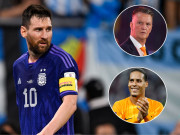 Bóng đá - Hà Lan đại chiến Argentina: Thầy trò Van Gaal chơi tâm lý chiến, &quot;nắn gân&quot; Messi