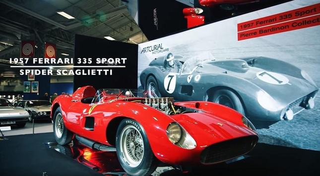 Chiếc Ferrari 335 s Spider Scaglietti được Messi mua về để trưng bày