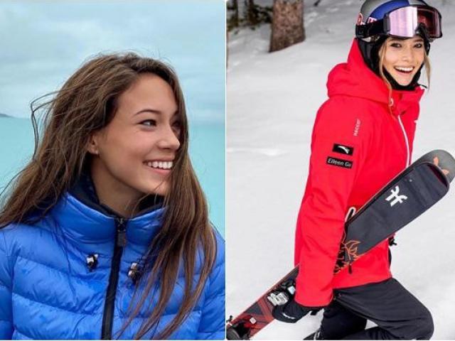 Vẻ đẹp lai của nữ vận động viên trượt tuyết 19 tuổi tham dự Olympic 2022