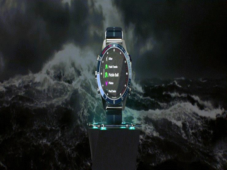 Garmin tung 5 đồng hồ vỏ titan siêu bền, cực xa xỉ
