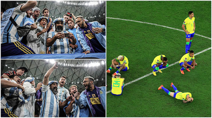 Nỗi buồn của Brazil là niềm vui lớn nơi&nbsp;CĐV Argentina