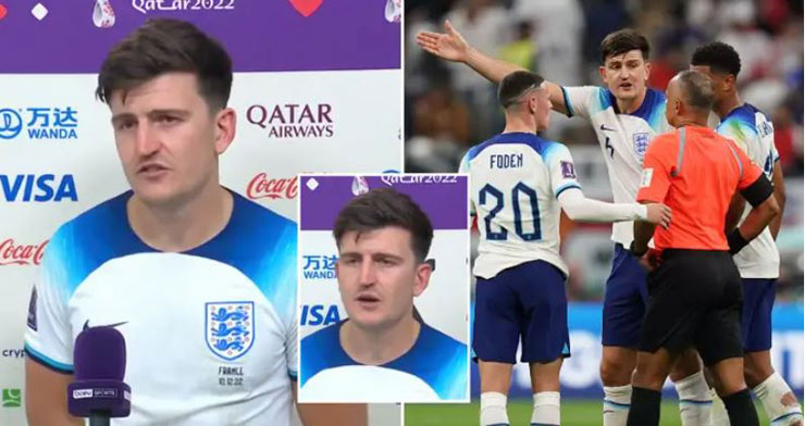 Maguire chỉ trích trọng tài người Brazil Wilton Sampaio&nbsp;