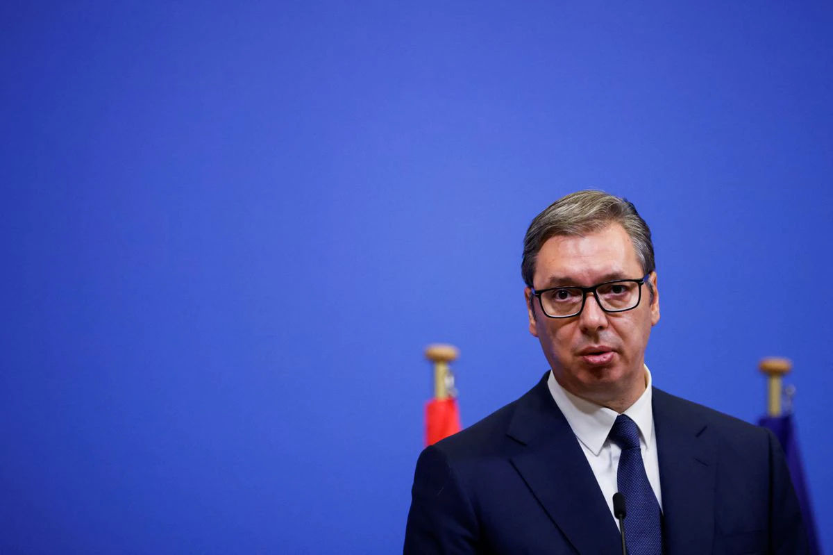 Tổng thống Serbia – ông Aleksandar Vucic (ảnh: Reuters)