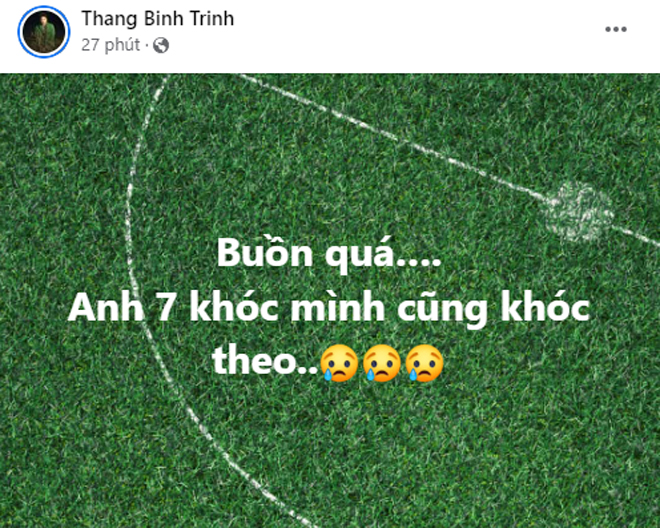 Nam ca sĩ Trịnh Thăng Bình thừa nhận muốn khóc theo&nbsp;Ronaldo