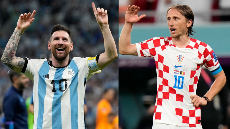 Argentina phải chạm trán đương kim á quân thế giới Croatia ở bán kết World Cup năm nay