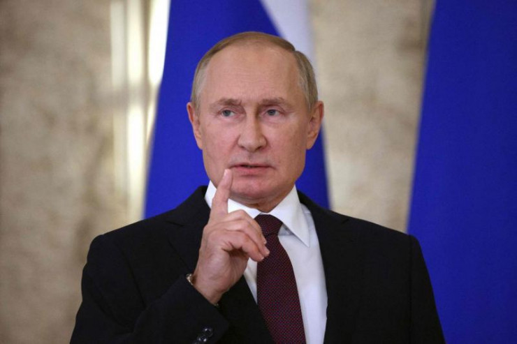 Tổng thống Putin lần đầu tiên huỷ họp báo sau 10 năm. Ảnh: Getty Images.