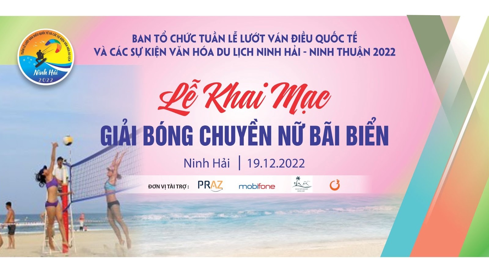 Giải bóng chuyền nữ bãi biển kết hợp Show Ninh Thuận The Model Kids chính thức diễn ra vào ngày 18/12 - 1