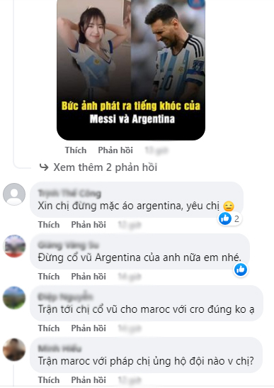 Hot girl &#34;mặc áo đội nào đội đó về nước&#34; lên tiếng khi fan Messi &#34;ngỏ lời&#34; - 6