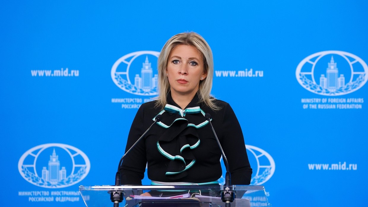 Người phát ngôn Bộ Ngoại giao Nga Maria Zakharova.