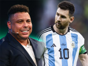 Bóng đá - Ronaldo &quot;béo&quot; không muốn Argentina vô địch World Cup, tin Pháp sẽ lại lên ngôi