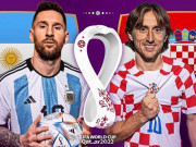 Bóng đá - Trực tiếp bóng đá Argentina - Croatia: So tài đỉnh cao Messi - Modric (Bán kết World Cup)