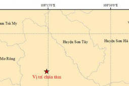 Bốn trận động đất liên tiếp ở Kon Tum