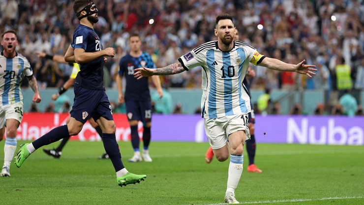 Sự xuất sắc của Lionel Messi đã đưa Argentina có mặt ở trận chung kết World Cup 2022