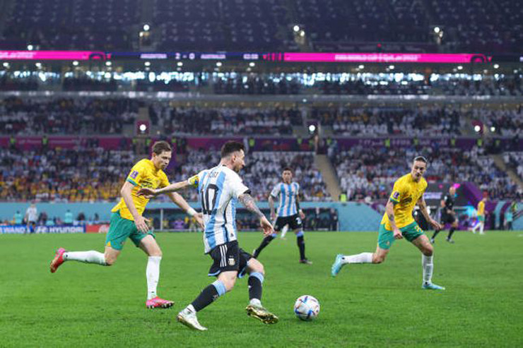 Argentina thắng Australia 2-1 ở vòng 1/8 World Cup năm nay