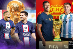 PSG ”thơm lây” nhờ Messi & Mbappe, cặp sao MU đại chiến ở chung kết World Cup