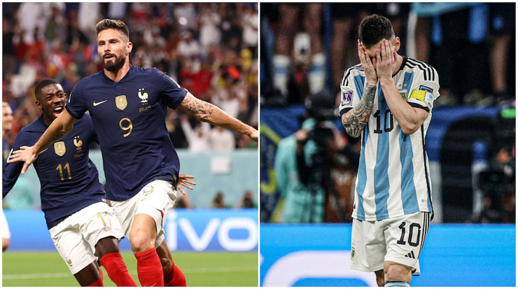 Giroud dọa cho Messi và Argentina vỡ mộng xưng vương cúp thế giới