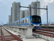 Tin tức trong ngày - Tàu metro số 1 đã về ga Bình Thái, sẵn sàng chạy thử nghiệm đoạn trên cao