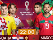 Bóng đá - Tranh hạng Ba World Cup 2022: Tương quan trước trận Croatia - Morocco, 22 giờ 17/12