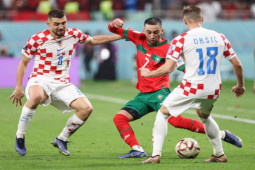 Video highlight Croatia - Morocco: Đỉnh cao ”không chiến”, tuyệt phẩm ”cầu vồng”