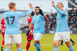 Video bóng đá Man City - Girona: Haaland & De Bruyne tỏa sáng, thị uy Liverpool