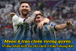 Messi & trận chiến vương quyền: Vĩ đại nhất lịch sử chỉ cách 1 trận chung kết