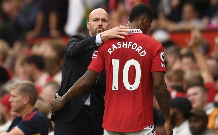 Rashford là chân sút chủ lực của MU dưới thời thời HLV Ten Hag