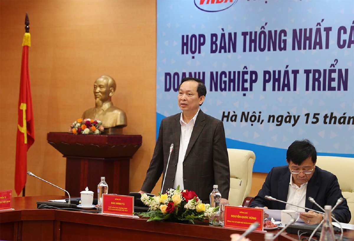 Phó Thống đốc thường trực Ngân hàng Nhà nước Đào Minh Tú - Ảnh VNBA