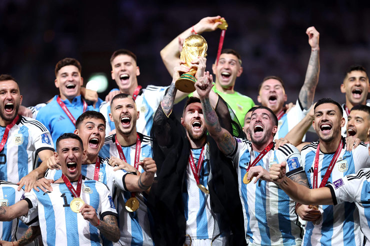Messi vô địch World Cup cùng ĐT Argentina&nbsp;