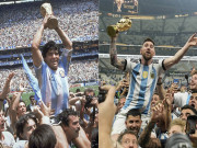 Bóng đá - Tranh cãi vì sao Messi vô địch World Cup vẫn chưa thể bằng Maradona?