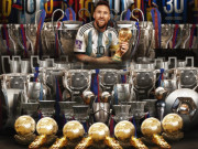 Bóng đá - Messi vô địch World Cup, trên đỉnh thế giới: Xứng đáng là &quot;Vua bóng đá&quot; mới? (Clip 1 phút Bóng đá 24H)