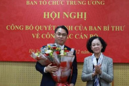 Ban Bí thư bổ nhiệm Phó Trưởng Ban Tổ chức Trung ương