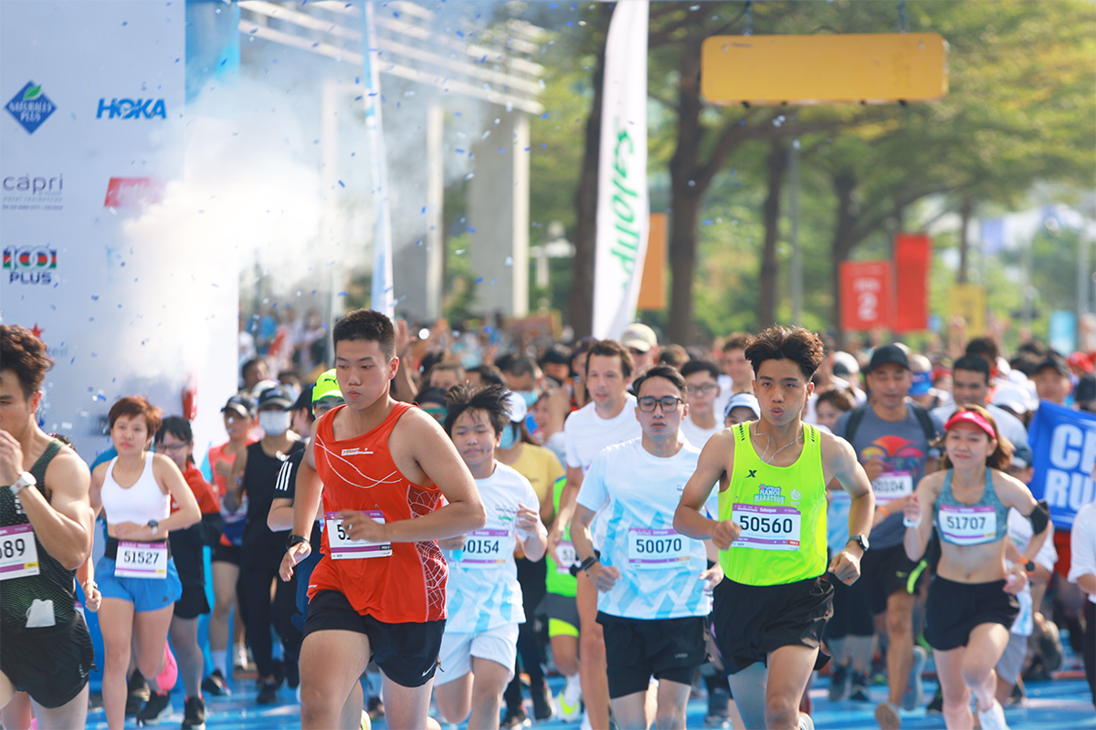 Sôi động mùa giải thứ 10 Giải Marathon TP.HCM - 2