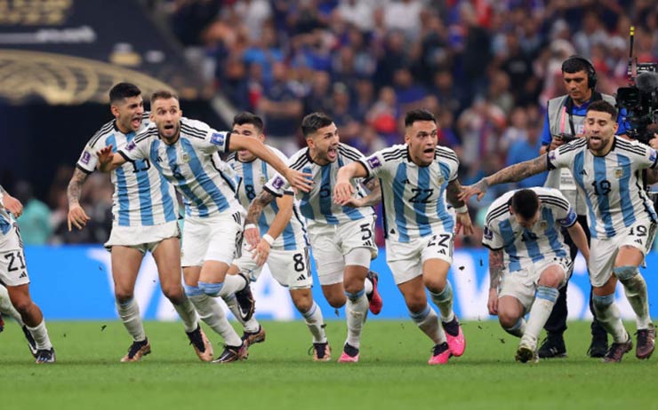Argentina thành công trong loạt luân lưu trước Pháp để vô địch World Cup 2022
