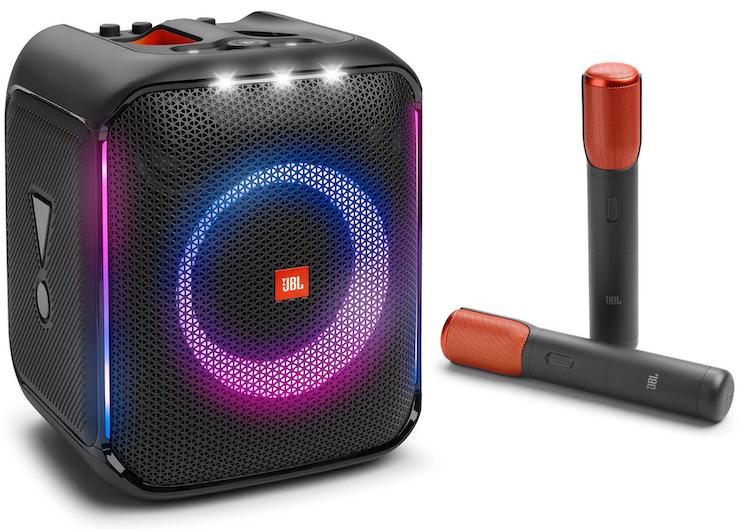 JBL giới thiệu loa karaoke 100W có hiệu ứng đèn "xập xình" theo nhạc - 1