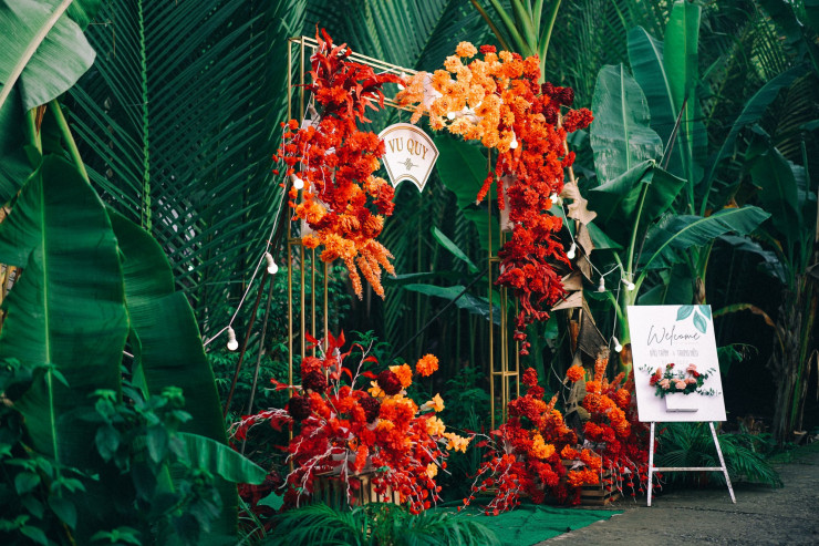 Đám cưới đậm chất miền Tây trong vườn dừa nước ở Trà Vinh - 1