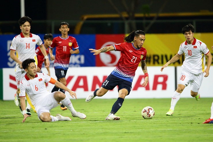 1 năm trước, ĐT Việt Nam từng thắng ĐT Lào 2-0 ở trận ra quân AFF Cup 2020