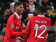 Bóng đá - Rashford ghi siêu phẩm khó tin: Fan MU phát cuồng, báo Anh so sánh với Ronaldo