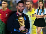 Bóng đá - Messi ở lại PSG có khiến Ronaldo &quot;lật kèo&quot; xứ Ả Rập, MU chê De Gea vì dàn sao World Cup? (Clip 1 phút Bóng đá 24H)