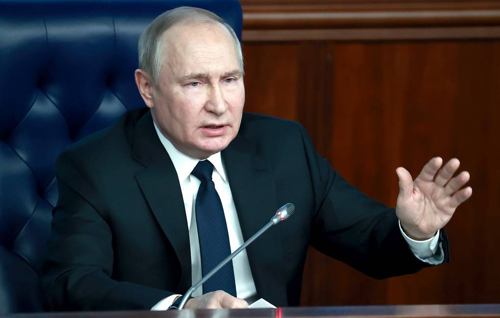 Ông Putin nêu rõ tầm quan trọng của kho vũ khí hạt nhân Nga. Ảnh minh họa: TASS