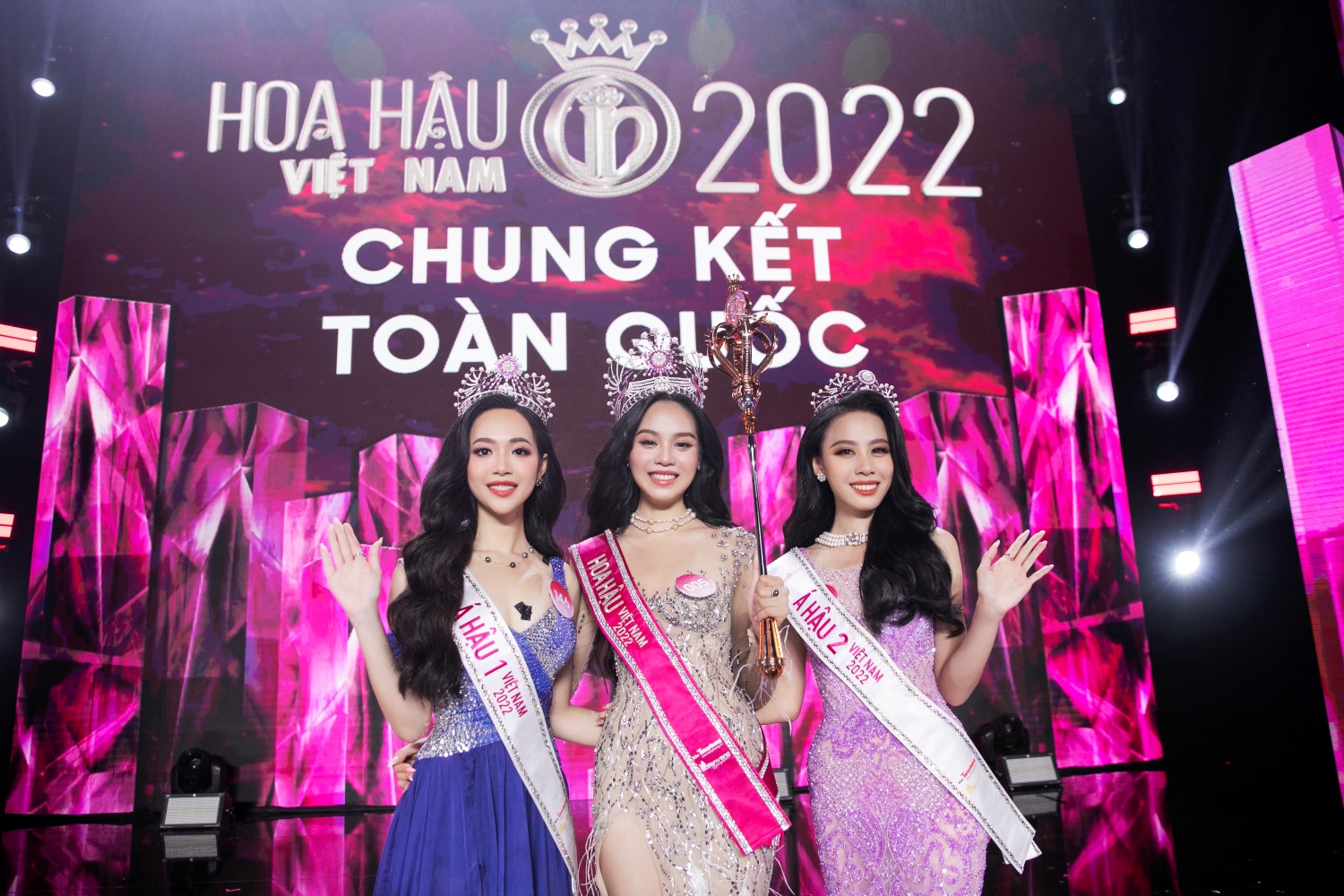 Top 3 Hoa hậu Việt Nam 2022.