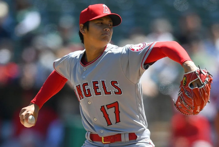 10. Shohei Ohtani, cầu thủ cricket người Nhật Bản