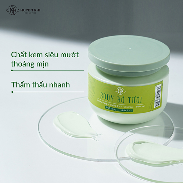 Kem Body Bơ Huyền Phi – Hiệu quả dưỡng da trắng sáng từ Công nghệ Nano tiên tiến - 2