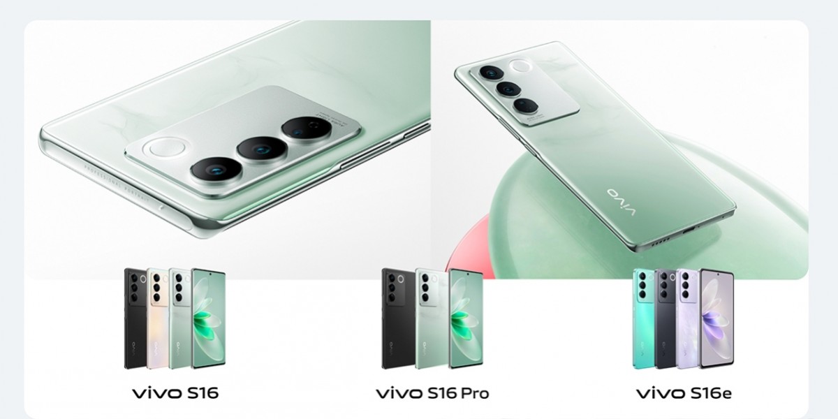 Dòng smartphone tầm trung Vivo S16.