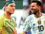 Bóng đá - 10 siêu sao vĩ đại nhất thể thao 2022: Messi sừng sững số 1, ghi danh Nadal