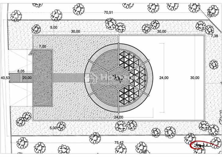 Mặt bằng thiết kế tổng thể nhà của Messi với diện tích 1.200m2