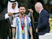 Thị trường - Tiêu dùng - Áo choàng đen của Messi gây ''sốt'' trên thế giới sau World Cup